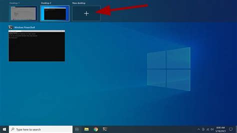 windows 10 new desktop shortcut.